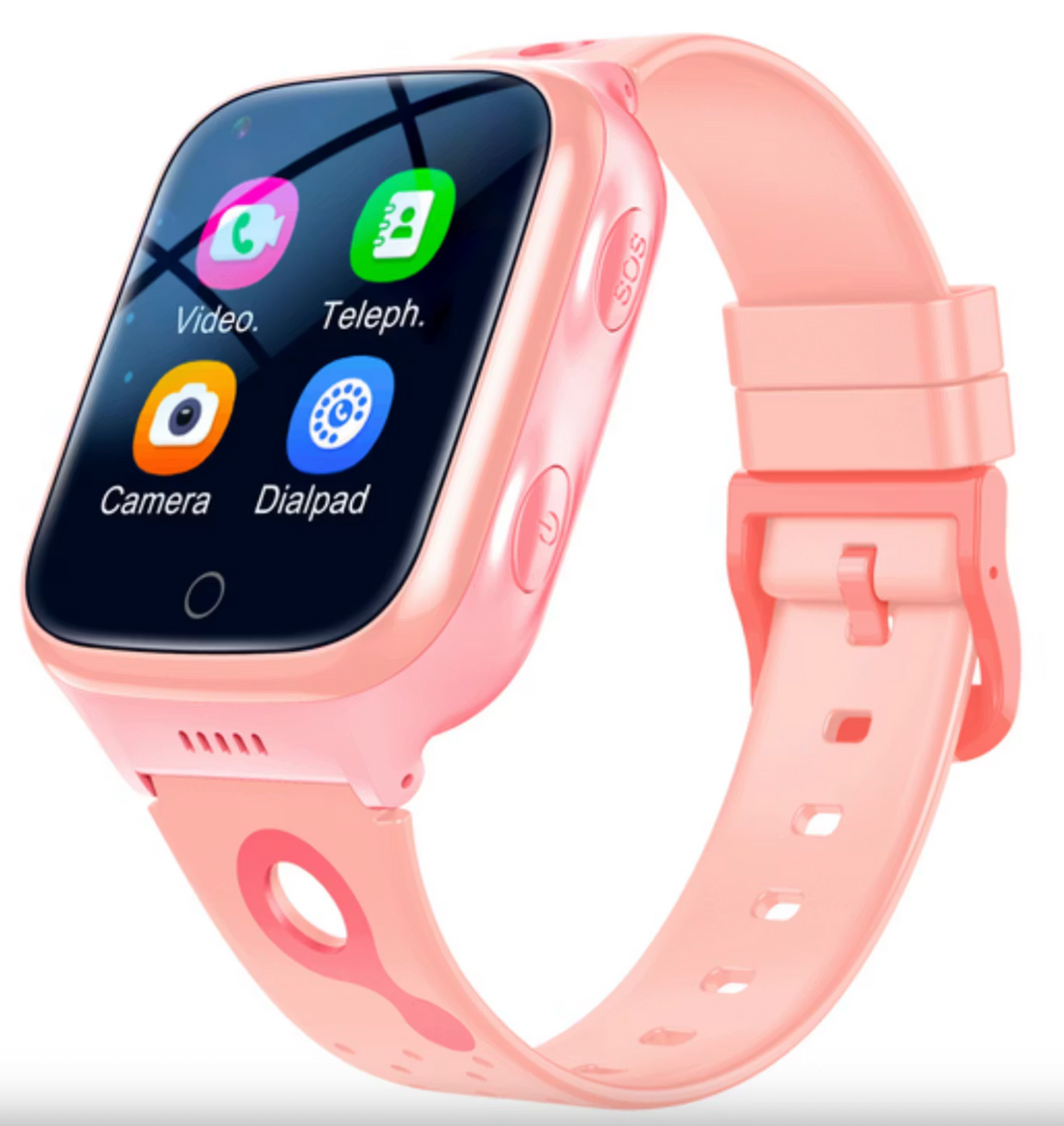 GPS Klocka Barn - Vattentät, 4G med SOS-knapp vid fara
